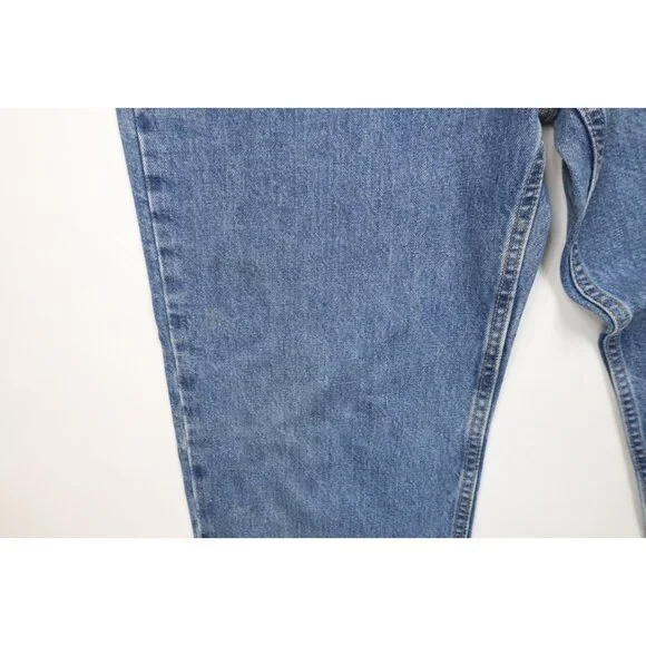 Vintage 90s Levis 550 Mens 38x30 Distressed Relaxed Fit Denim Jeans Blue USA